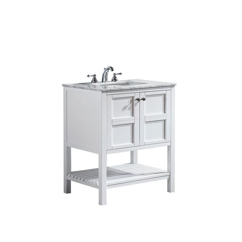 Beachcrest Home Zara 30" Single Bathroom Vanity Set & Reviews